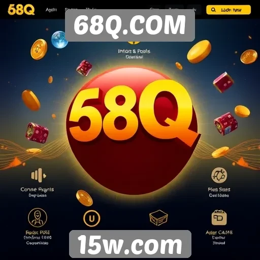 Características de design do site de jogos 68Q.COM